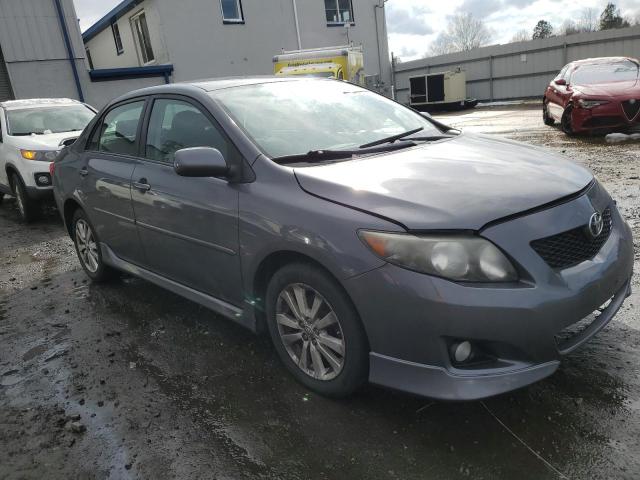 1NXBU40E49Z149867 - 2009 TOYOTA COROLLA BASE GRAY photo 4