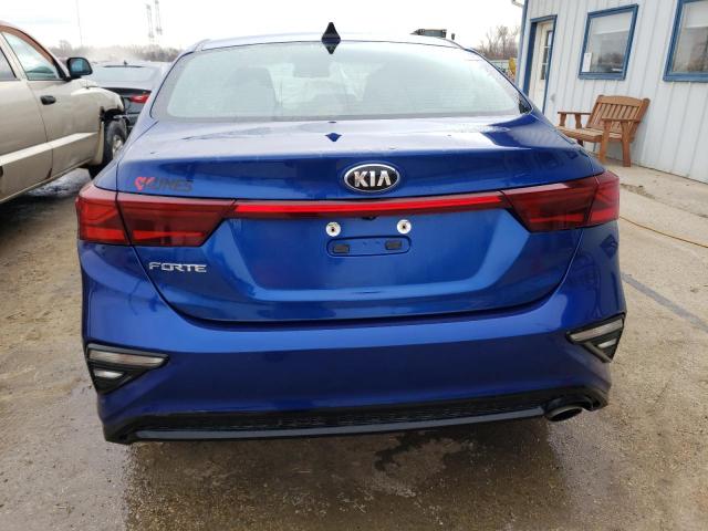 3KPF24AD3KE038409 - 2019 KIA FORTE FE BLUE photo 6