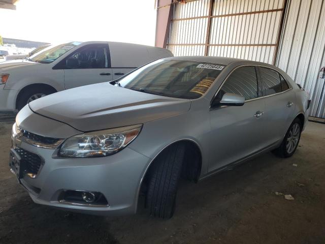 1G11H5SLXEF172860 - 2014 CHEVROLET MALIBU LTZ SILVER photo 1