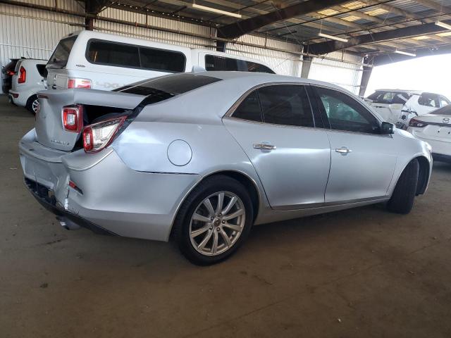 1G11H5SLXEF172860 - 2014 CHEVROLET MALIBU LTZ SILVER photo 3