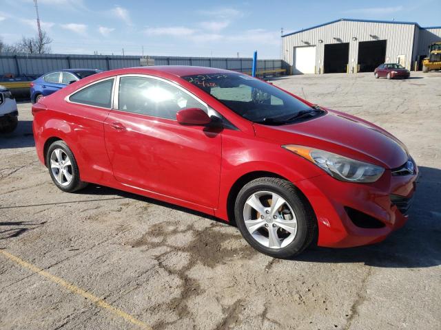 KMHDH6AE8DU012849 - 2013 HYUNDAI ELANTRA CO GS RED photo 4