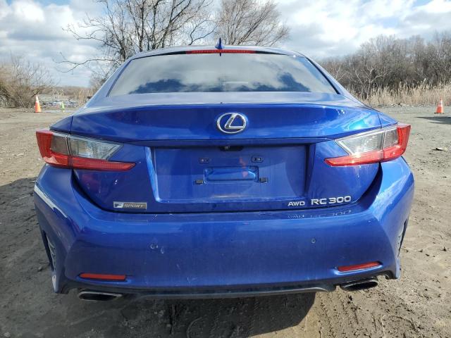 JTHSM5BC7G5000168 - 2016 LEXUS RC 300 BLUE photo 6