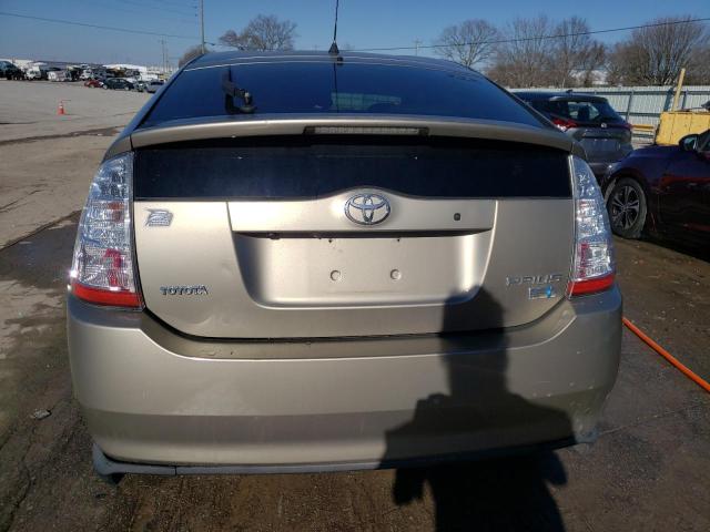 JTDKB20U667500522 - 2006 TOYOTA PRIUS GRAY photo 6