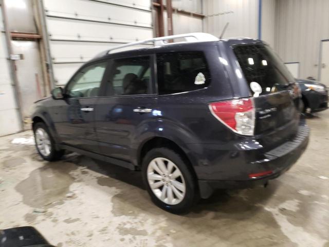 JF2SHBHC6BH774111 - 2011 SUBARU FORESTER TOURING 灰色 照片 2