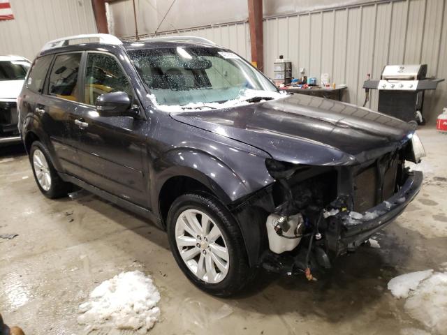 JF2SHBHC6BH774111 - 2011 SUBARU FORESTER TOURING 灰色 照片 4