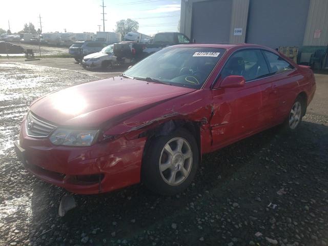 2T1CF28PX3C609311 - 2003 TOYOTA CAMRY SOLA SE RED photo 2