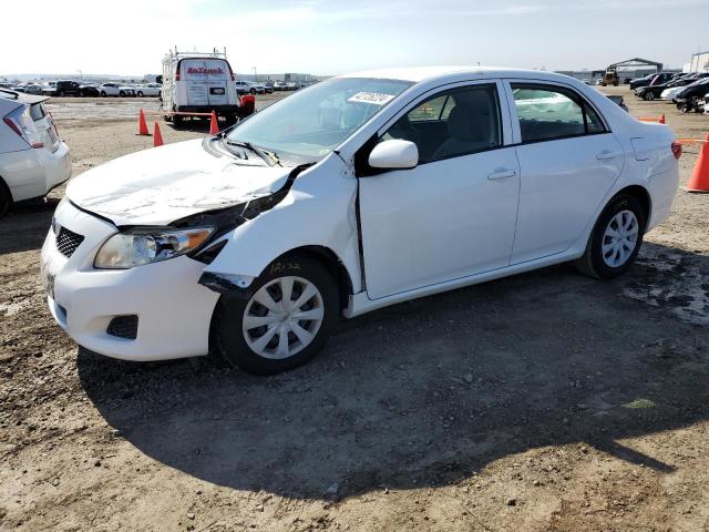 1NXBU4EEXAZ272070 - 2010 TOYOTA COROLLA BASE WHITE photo 1