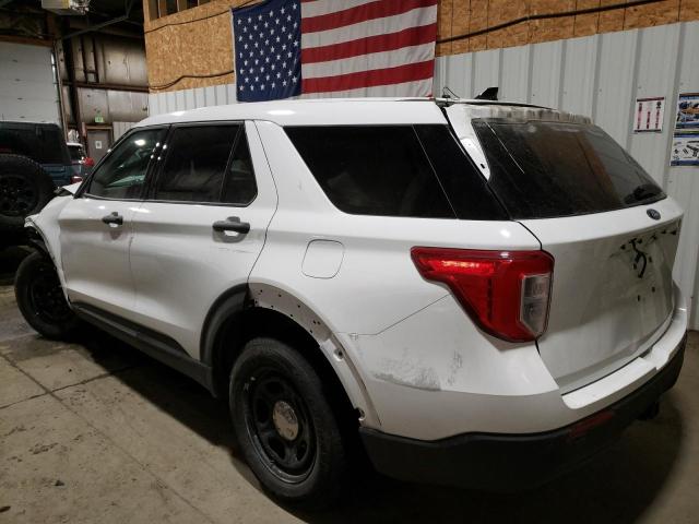 1FM5K8AW8LGA83508 - 2020 FORD EXPLORER POLICE INTERCEPTOR WHITE photo 2