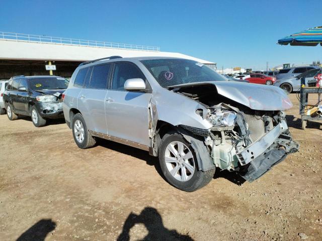 5TDZK3EH9CS089683 - 2012 TOYOTA HIGHLANDER BASE SILVER photo 4