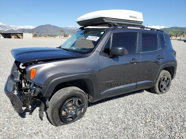 ZACCJBAB9HPG06862 - 2017 JEEP RENEGADE SPORT GRAY photo 1