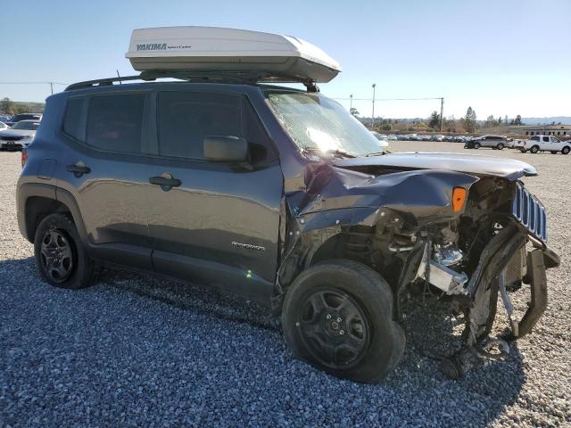 ZACCJBAB9HPG06862 - 2017 JEEP RENEGADE SPORT Մոխրագույն լուսանկար 4