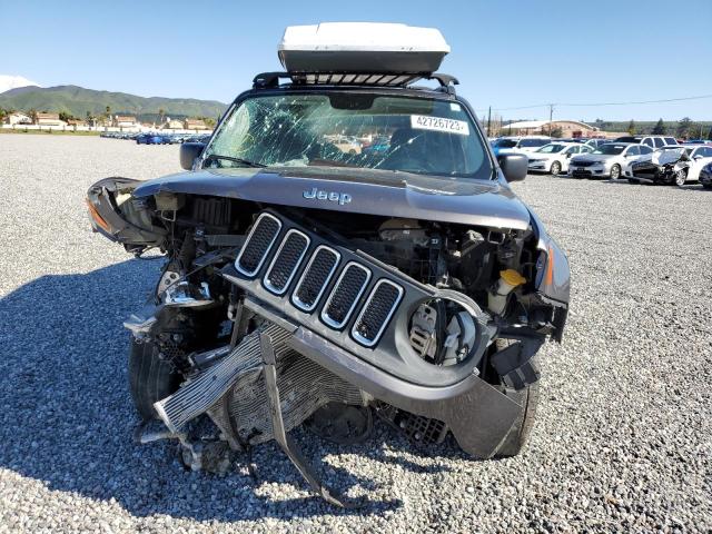 ZACCJBAB9HPG06862 - 2017 JEEP RENEGADE SPORT Մոխրագույն լուսանկար 5