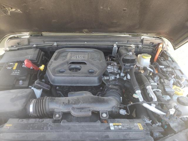 1C4JJXP61NW178203 - 2022 JEEP WRANGLER U SAHARA 4XE GREEN photo 11