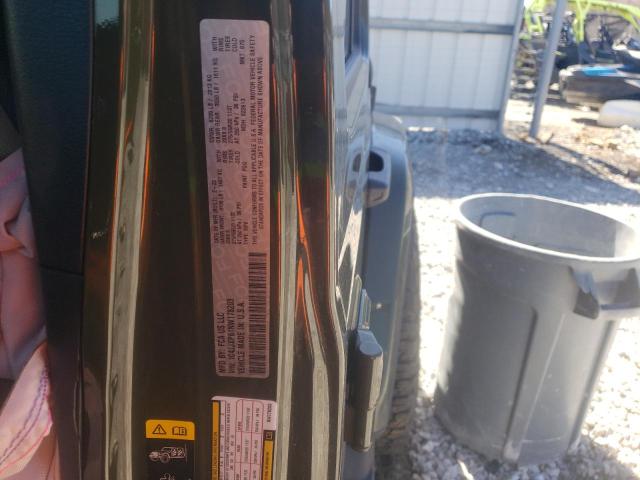 1C4JJXP61NW178203 - 2022 JEEP WRANGLER U SAHARA 4XE GREEN photo 12