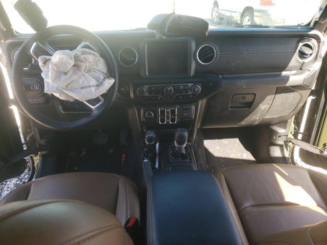 1C4JJXP61NW178203 - 2022 JEEP WRANGLER U SAHARA 4XE GREEN photo 8