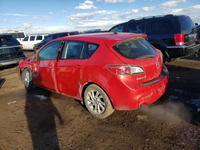 JM1BL1L75D1733207 - 2013 MAZDA 3 I RED photo 2