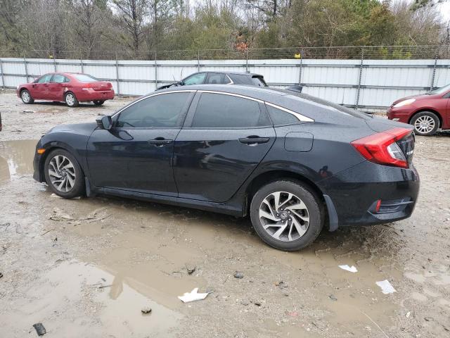 2HGFC2F72JH500466 - 2018 HONDA CIVIC EX BLACK photo 2