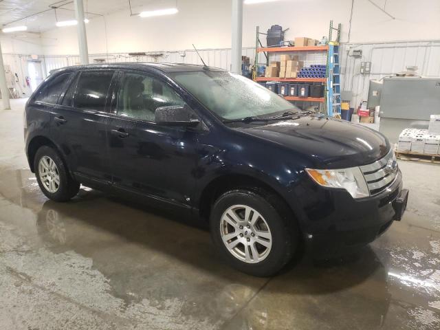 2FMDK46C18BA20753 - 2008 FORD EDGE SE BLUE photo 4