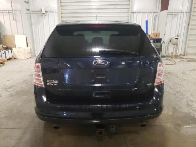 2FMDK46C18BA20753 - 2008 FORD EDGE SE BLUE photo 6