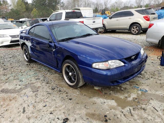 1FALP42X8TF105483 - 1996 FORD MUSTANG GT BLUE photo 4