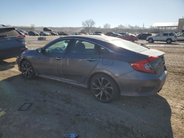 2HGFC2F82LH509664 - 2020 HONDA CIVIC SPORT GRAY photo 2