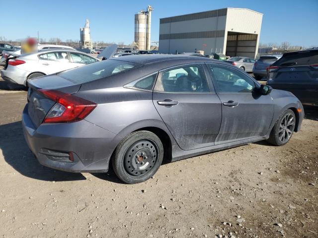 2HGFC2F82LH509664 - 2020 HONDA CIVIC SPORT GRAY photo 3