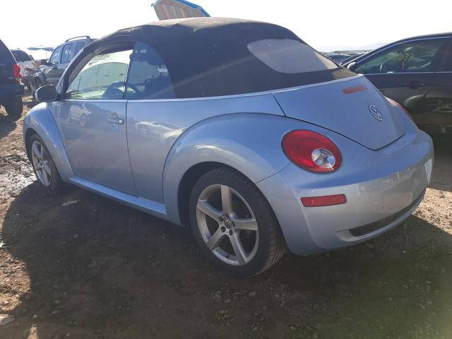 3VWRW3AL8AM007340 - 2010 VOLKSWAGEN NEW BEETLE BLUE photo 2