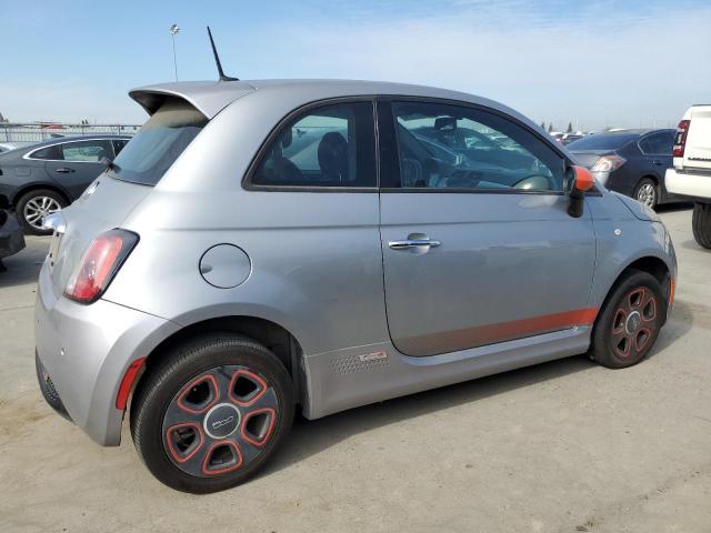3C3CFFGE5FT640348 - 2015 FIAT 500 ELECTRIC GRAY photo 3
