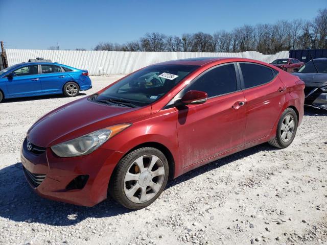 KMHDH4AE1DU667830 - 2013 HYUNDAI ELANTRA GLS BURGUNDY photo 1