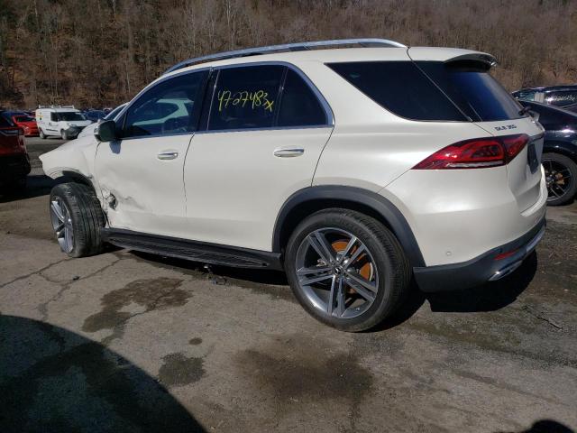 4JGFB4KB8MA367752 - 2021 MERCEDES-BENZ GLE 350 4MATIC WHITE photo 2