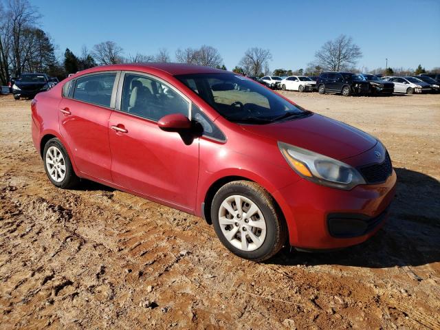 KNADM4A32F6528776 - 2015 KIA RIO LX RED photo 4