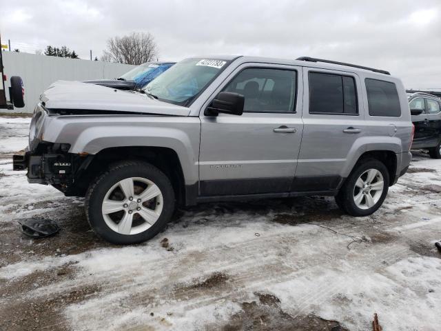 1C4NJRFB2ED817132 - 2014 JEEP PATRIOT LATITUDE SILVER photo 1