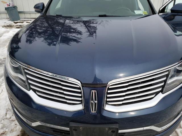 2LMPJ8LRXHBL34731 - 2017 LINCOLN MKX RESERVE Կապույտ լուսանկար 11