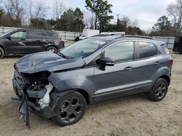 MAJ6P1CL7JC195926 - 2018 FORD ECOSPORT SES GRAY photo 1