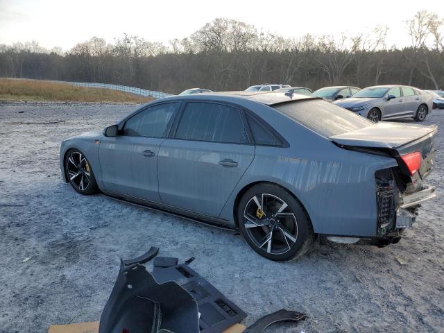 WAUR2AFD7DN021290 - 2013 AUDI A8 L QUATTRO GRAY photo 2