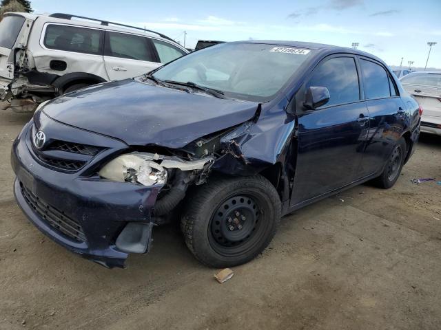 2T1BU4EEXBC565955 - 2011 TOYOTA COROLLA BASE BLUE photo 1