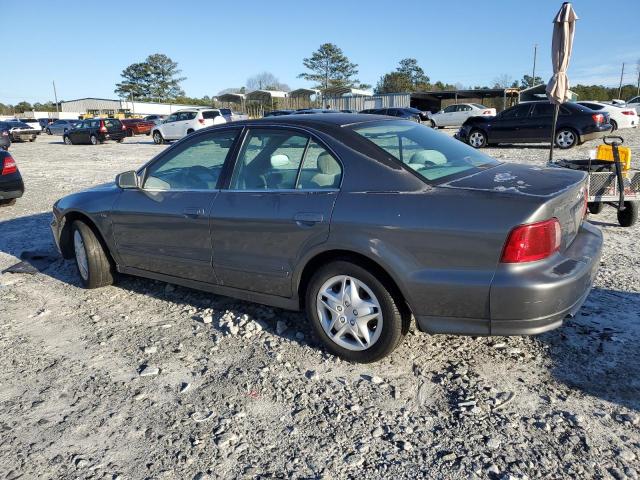 4A3AA46H72E033182 - 2002 MITSUBISHI GALANT ES GRAY photo 2