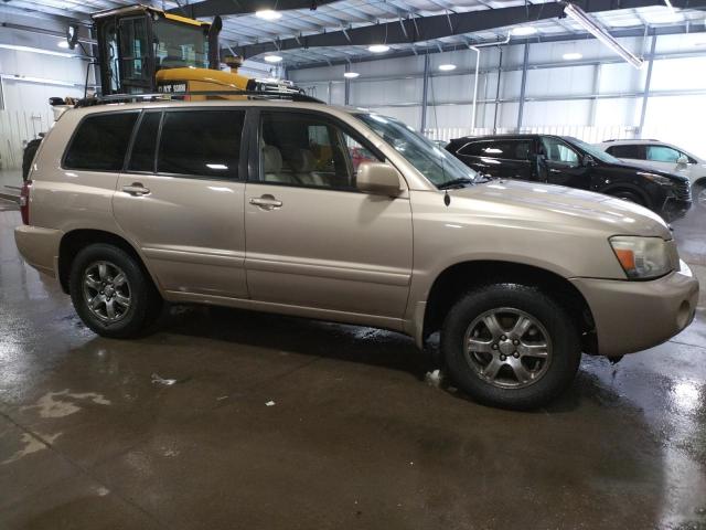 JTEGP21A470127272 - 2007 TOYOTA HIGHLANDER SPORT BEIGE photo 4