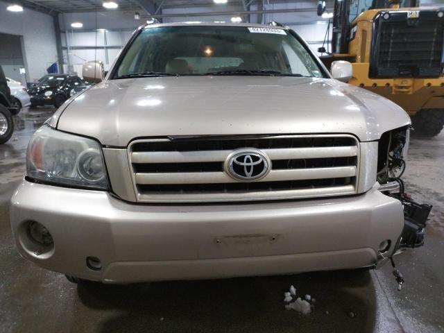 JTEGP21A470127272 - 2007 TOYOTA HIGHLANDER SPORT BEIGE photo 5