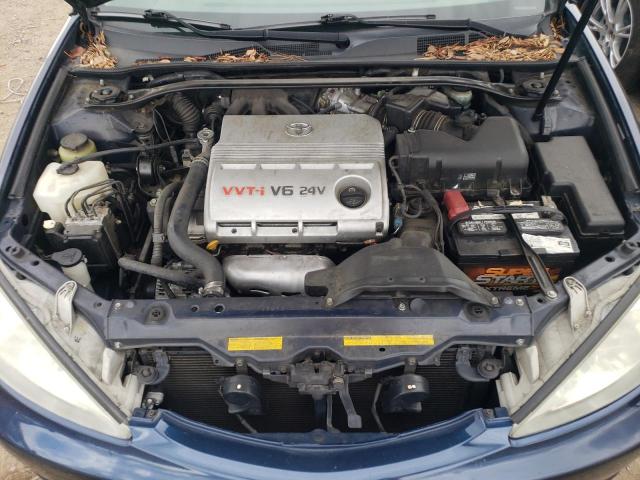 4T1BF30K03U043546 - 2003 TOYOTA CAMRY LE BLUE photo 11