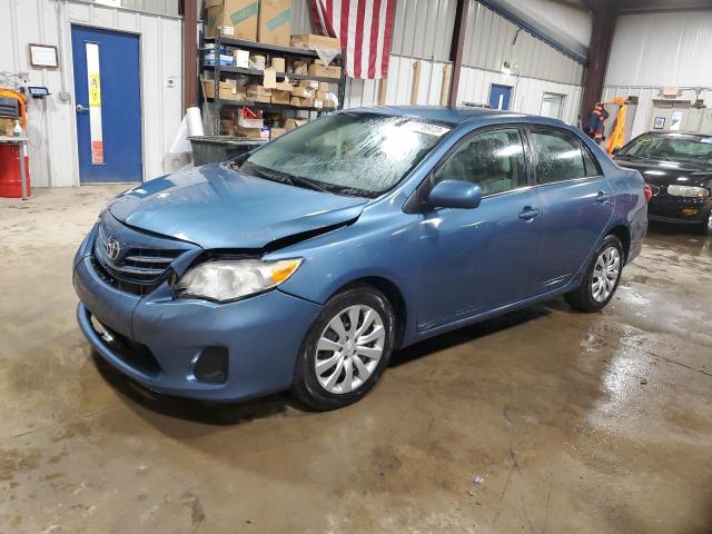 5YFBU4EE0DP146838 - 2013 TOYOTA COROLLA BASE BLUE photo 1