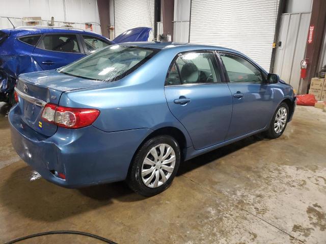 5YFBU4EE0DP146838 - 2013 TOYOTA COROLLA BASE BLUE photo 3