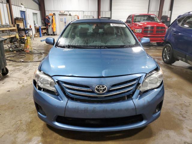 5YFBU4EE0DP146838 - 2013 TOYOTA COROLLA BASE BLUE photo 5