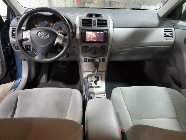 5YFBU4EE0DP146838 - 2013 TOYOTA COROLLA BASE BLUE photo 8