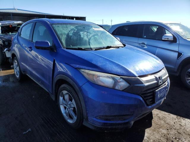 3CZRU6H33JG727573 - 2018 HONDA HR-V LX BLUE photo 4