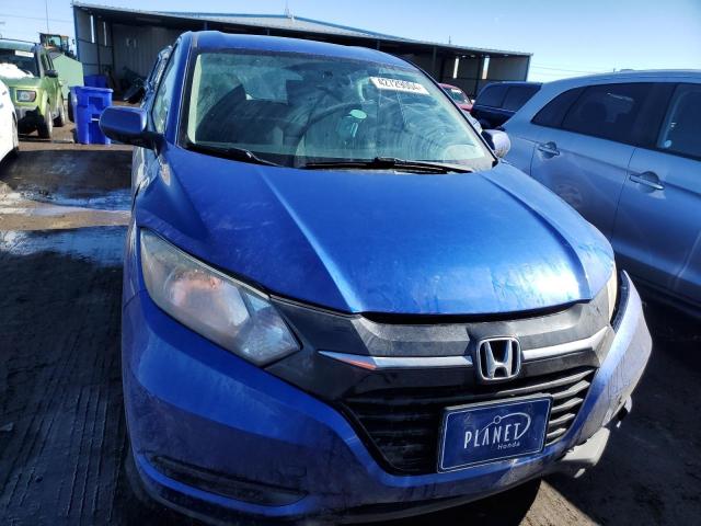 3CZRU6H33JG727573 - 2018 HONDA HR-V LX BLUE photo 5