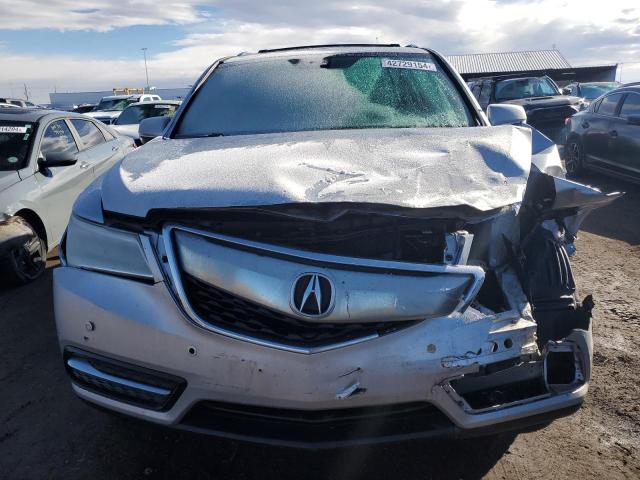 5FRYD4H88EB012171 - 2014 ACURA MDX ADVANCE SILVER photo 5