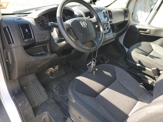3C6TRVDG5JE154923 - 2018 RAM PROMASTER 2500 HIGH WHITE photo 8