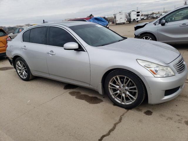 JNKBV61E38M206813 - 2008 INFINITI G35 SILVER photo 4