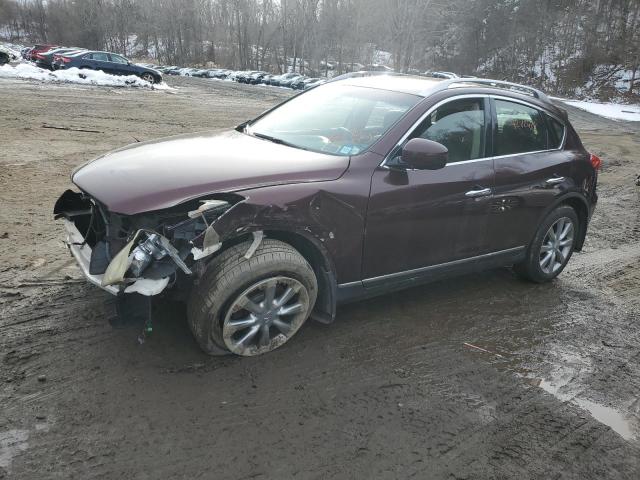 JN1AJ0HR2CM453329 - 2012 INFINITI EX35 BASE Բորդո լուսանկար 1